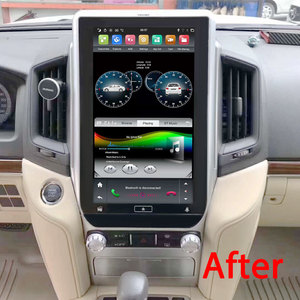 Reproductor de DVD para coche con pantalla IPS de 13,3 pulgadas, navegador GPS para <span class=keywords><strong>Toyota</strong></span> <span class=keywords><strong>Land</strong></span> <span class=keywords><strong>Cruiser</strong></span> LC200 <span class=keywords><strong>2016</strong></span> 2018 2019 Android 9,0, Radio Estéreo para coche MP5 - Product Image 4