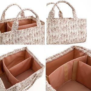 Elegante Organizzatore per Pannolini in Poliestere Resistente all'Acqua, Cesto Portaoggetti per Cameretta, Contenitore per Pannolini e Salviette, Organizer per Auto - Product Image 4