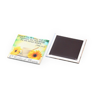 Aimant de réfrigérateur magnétique durable en étain gaufré et coloré pour la décoration intérieure, cadeaux touristiques, fourniture en gros personnalisée