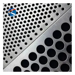 Manufacturer price perforated sheets 304 stainless steel metal 25mm thickness perforated sheet plate