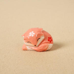 Porte-clés renard sculpté mignon RL-xp109 – Nouvelle tendance, accessoire <span class=keywords><strong>de</strong></span> sac créatif, cadeau original - Product Image 3