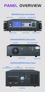 REK แหล่งจ่ายไฟแปลงความถี่-RKP6005 5KVA เฟสเดียว45 ~ 400Hz = 1.0 ~ 150.0V 41.66A 150.1V ~ 300.0V 20.83A - Product Image 4