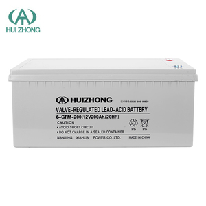 HUIZHONG Pin Dự Trữ Năng Lượng Mặt Trời Chu Kỳ Sâu 200Ah 250Ah 300Ah Pin Axit Chì Agm 12V 200Ah - Product Image 2