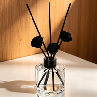 Diffuseur d'arômes sans flamme pour la maison avec bâtonnets floraux, parfum longue durée, désodorisant, ensemble de bouteilles d'arômes