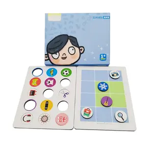Regalo para niños, diseño de logotipo personalizado, juguete educativo, tarjeta flash, tarjetas cognitivas, juego de cartas