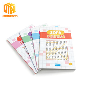 Libro di Puzzle con Indovinelli di Parole in Portoghese Personalizzato per Adulti e Bambini, Libro di Attività Sopa De Letras, Stampa all'Ingrosso - Product Image 1