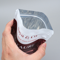 Sacs en Mylar Mat Imprimés sur Mesure, Faible MOQ 200 pièces, Impression Numérique Couleur, Sachets Doypack pour Emballage de Thé et Aliments