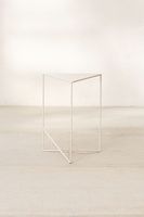 Table basse d'angle triangulaire moderne en métal, support de table, pour maison, hôtel, fourniture de meubles, chine, livraison gratuite