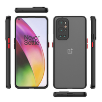 Coque pour One Plus Nord 2 5G, étui de protection pour téléphone portable 5G, Double couleur, housse arrière translucide