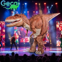 Costume de dinosaure T-Rex animatronique réaliste pour adulte, fabriqué par le producteur original de Zigong, véritable tenue de dinosaure mécanique qui marche
