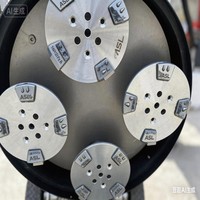 Machine à poncer les sols à télécommande ASL RT8 32 pouces pour le béton, le terrazzo, le marbre, le polissage et l'élimination de l'époxy