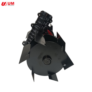 Paire <span class=keywords><strong>de</strong></span> roues universelles pour débroussailleuse, robustes, anti-entrelacement d'herbe, accessoire <span class=keywords><strong>de</strong></span> désherbage, fabrication OEM - Product Image 2
