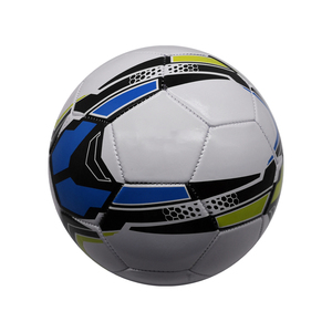 Balón de fútbol de tamaño profesional 5 de alta calidad, fútbol oficial con unión térmica hecho de cuero PU y PVC cosido a máquina - Product Image 3