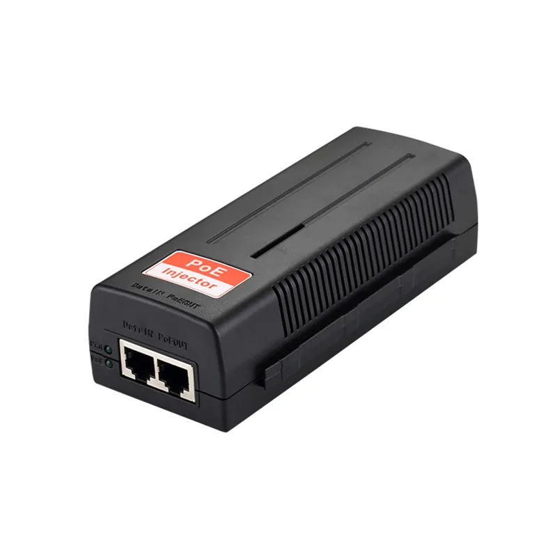 30W 60W Gigabit POE Injector POE IEEE802 3AT Ethernet Switch Power Supply untuk Kamera Wifi AP Voip Phone