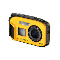 Kamera Digital 48MP 5M Tahan Air Bawah Air 4X Zoom FHD 1080P Perekam Video Renang Menyelam Kamera Layar