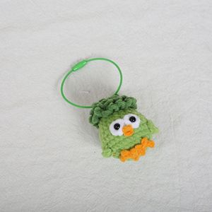 Lindo <span class=keywords><strong>Llavero</strong></span> de Pollo Novato, Llaveros de Animales Tejidos a Mano, Amuletos de Ganchillo, <span class=keywords><strong>Amigurumi</strong></span>, <span class=keywords><strong>Llavero</strong></span> de Pollo de Ganchillo - Product Image 2
