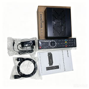 Décodeur ZGEMMA H8.2H SE 4K HEVC Enigma2 Linux STB, compatible DVB-S2 Satellite, DVB-C Câble, DVB-T2 TV Terrestre, fourni par l'usine. - Product Image 5