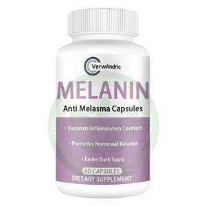 Suplemen Kapsul <span class=keywords><strong>Melanin</strong></span> Balance Label Pribadi OEM untuk Keseimbangan Warna Kulit, Dukungan Penampilan Flek Hitam & Keseimbangan Hormon - Product Image 1