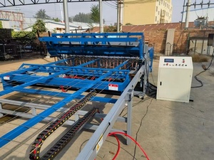 Giá thấp Hàn dây lưới hàng rào Bảng điều chỉnh sản xuất máy tự động Electro dây thép lưới Máy hàn - Product Image 2