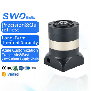 مبيعات المصنع مباشرة الدقة دوامة علبة التروس المؤازرة معدات التشغيل الآلي المخفض PLK60 نسبة التخفيض 1-، - Product Image 1