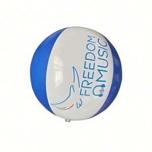 Pelota de Playa Promocional Publicitaria, Juguetes de Pelota de Playa Inflables Personalizados al por Mayor para Niños, Pelota de Playa de PVC para Exteriores - Product Image 2