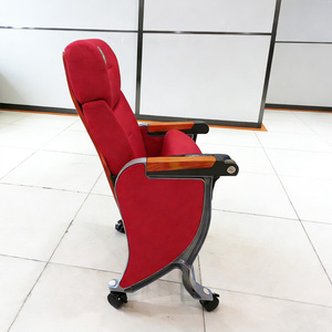 Sillas de Auditorio Plegables con Logotipo Personalizable, Muebles Modernos para Teatro, Sillas para Salón de Banquetes e Iglesia, Móviles - Product Image 3