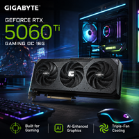 GIGABYTE GeForce RTX 5060 Ti Gaming OC 16GB 128Bit GDDR6 Graphics Card New Ray Tracing DLSS AI GPU Desktop