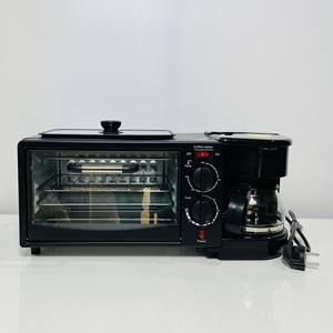 الأكثر مبيعاً ماكينة إفطار متعددة الوظائف منزلية ثلاثة في واحد مع فرن - Product Image 3