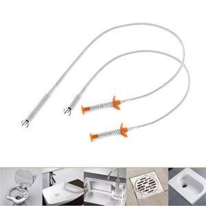 Nettoyeur de drain multifonctionnel <span class=keywords><strong>tuyau</strong></span> à quatre griffes déboucher évier baignoire égout déboucher outil ménager - Product Image 6