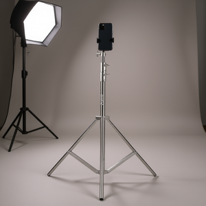 Trépied flexible Zomei 290 cm en aluminium robuste avec verrouillage par bouton pour téléphone portable, photographie, vidéo et studio - Product Image 2