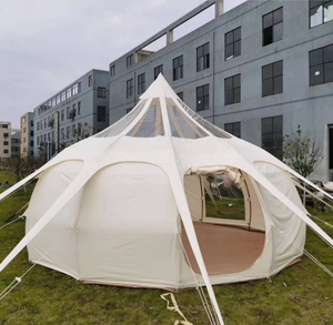 Carpa Lotus Resistente para Glamping - Carpa de Camping Lotus de Gran Espacio, Resistente al Viento y a los Rayos UV, Fácil de Instalar para Campamentos - Product Image 3