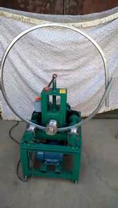 Machine à cintrer les tuyaux carrés en acier galvanisé semi-automatique pour les fournitures décoratives, les fournitures ménagères et l'industrie automobile - Product Image 3