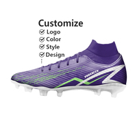Chaussures de football professionnelles personnalisées pour jeunes, de haute qualité, pour hommes