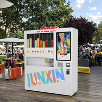 Máquina Expendedora de Smoothies de Frutas Pequeña, Totalmente Automática y Personalizable 2026, Cumple con ADA, Gestión Basada en la Nube, SDK para Exportación Global