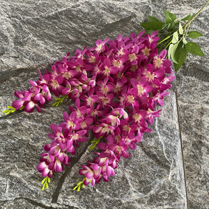 Fleurs artificielles de glycine Suzume II 30cm-100cm pour décoration maison, jardin, mariage et fête - Product Image 4