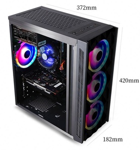 ยูนิตระบบบ I7 I5 8GB 16GB RAM SSD HDD GTX 1060-6GB Win10 OEM ODM คอมพิวเตอร์ตั้งโต๊ะใหม่ - Product Image 6