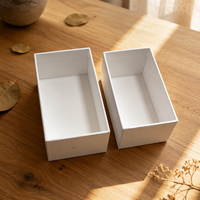 Boîtes en carton rigides de luxe en gros avec couvercle et base, personnalisables avec logo et emballage en carton recyclable, finition UV sélective