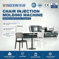 Machines de moulage par injection de plastique électro-hydrauliques industrielles horizontales Yangxin à grande vitesse de 1480 tonnes pour la fabrication de chaises