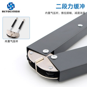 BETOCI Folding Concealed Table Hardware Upward Flip Style Iron Stainless Steel Space Saving Functional Hardware - Product Image 4