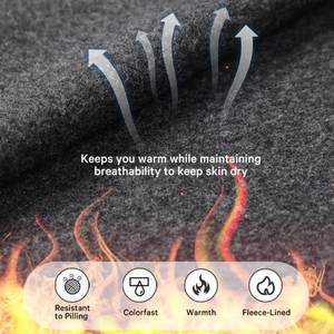 ชุดออกกำลังกายผู้ชายแบบกำหนดเอง OEM เสื้อแขนยาวผ้าฟลีซ กางเกงเลกกิ้ง 2 ชิ้น ชุดรัดกล้ามเนื้อ ระบายอากาศได้ดี เหมาะสำหรับวิ่งจ๊อกกิ้งและเล่นกีฬา - Product Image 4