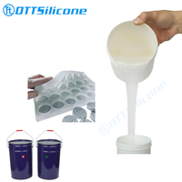 Caoutchouc de silicone RTV-2 souple pour la fabrication de moules à bonbons/chocolat, caoutchouc de silicone liquide RTV-2