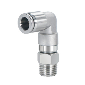 ข้อต่อลมความเร็วสูงสแตนเลส SS316 SS304ท่อหมุน kph ตรง & KSL - Product Image 2