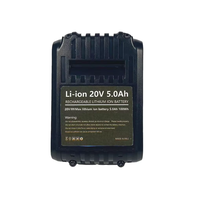 Baterai Pengganti Lithium Victpower Kapasitas Tinggi 20V 5Ah untuk Peralatan Listrik Tanpa Kabel