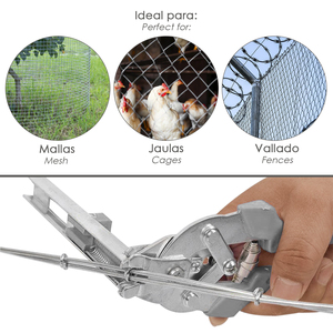 Mesh/<b>Trench</b>/Fence Pliers with 50 Staple Magazine - Product Image 5