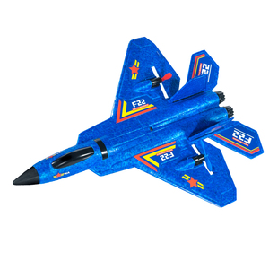 Jinming RC Jet Fighter GLIDER F22 2.4G 2.5CH กันน้ำ<span class=keywords><strong>เครื่องบิน</strong></span>ของเล่นเครื่องบินควบคุมระยะไกล<span class=keywords><strong>เครื่องบิน</strong></span> RC - Product Image 1