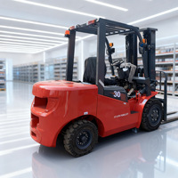 Chariot élévateur électrique au prix d'usine, 1 tonne, 1,5 tonne, 2 tonnes, 3 tonnes, 5 tonnes, mini-élévateur à batterie au lithium avec déplaceur latéral à vendre