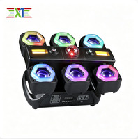 Barre laser LED RGBW 120W DMX512 pour scène intérieure avec refroidissement par ventilateur - Équipement d'éclairage rotatif pour KTV