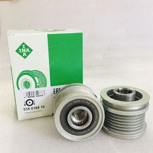 Poulie de courroie de roue libre d'alternateur pour <span class=keywords><strong>Mercedes</strong></span> Benz C180 E200 E260, 6 rainures, INA, poulie d'embrayage d'origine F552901 535016810 - Product Image 6