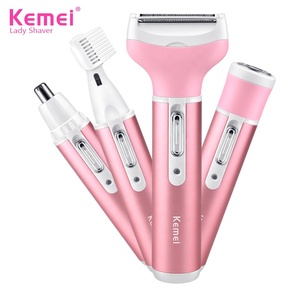 Kemei-Épilateur électrique 4 en 1 pour femme, épilateur pour femme, vente en gros, KEMEI, KM 6637 - Product Image 2
