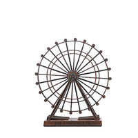 Vente en gros d'artisanat en métal Grande roue Modèle Sculpture Bureau à domicile Hôtel Ornements décoratifs de bureau